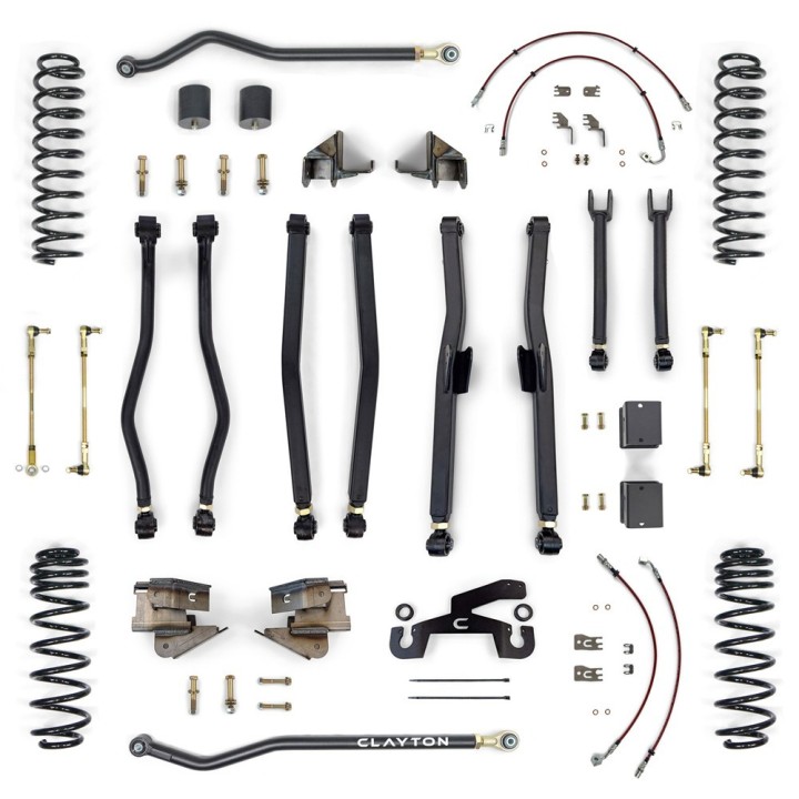 Zestaw zawieszenia Long Arm Overland+ Clayton Lift 2,5"
