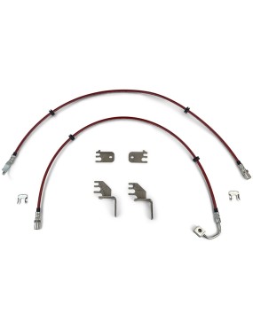Przewody hamulcowe HD przód 36" Clayton Lift 0-5" zacisk dwutłoczkowy