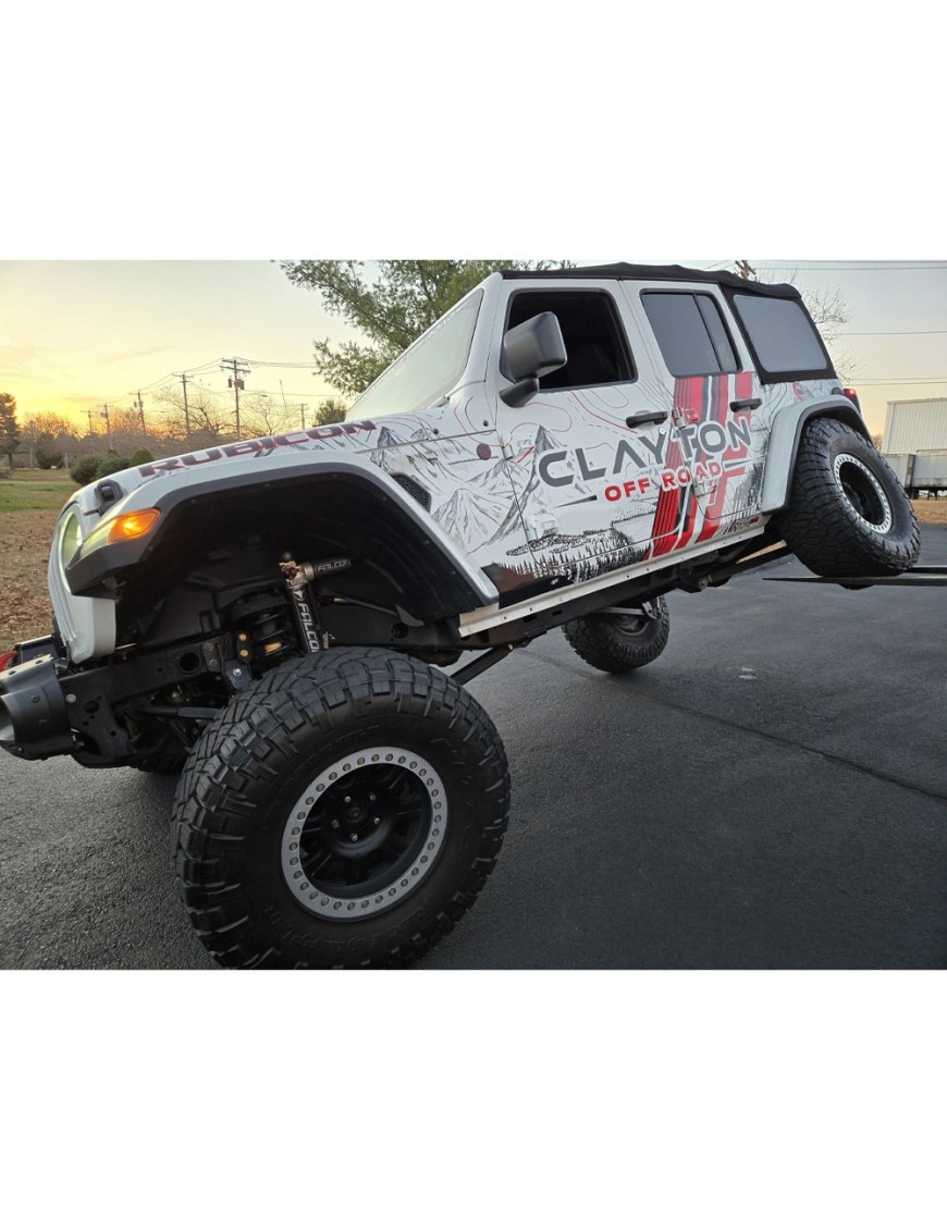 Zestaw wahaczy Long Arm Clayton Premium Lift 0-6"