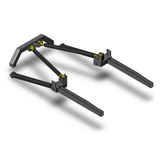 Zestaw wahaczy Long Arm tył Clayton Lift 4-8" - ujęcie 2