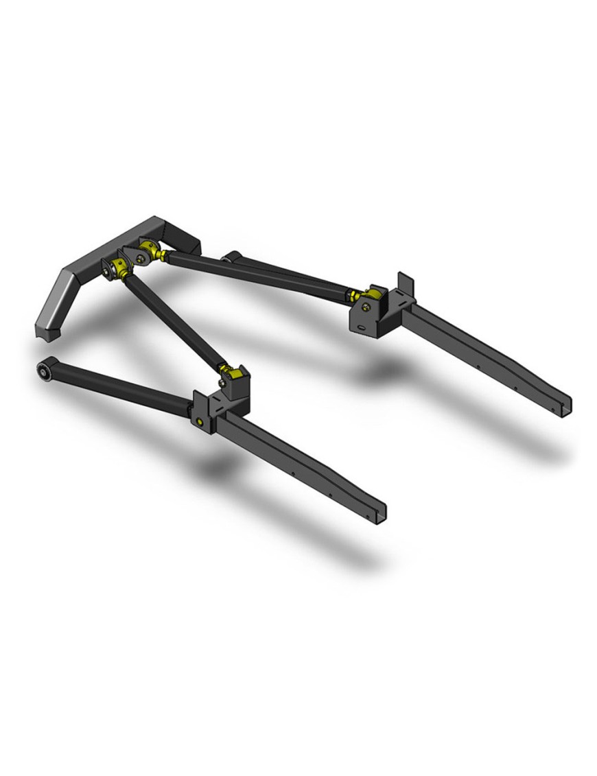 Zestaw wahaczy Long Arm tył Clayton Lift 4-8"