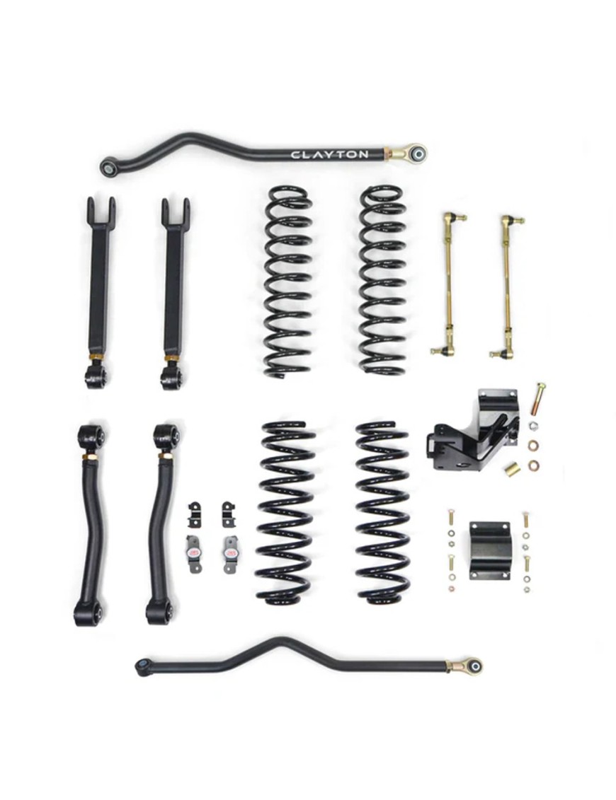 Zestaw zawieszenia Ride Right+ Clayton Lift 4,5"