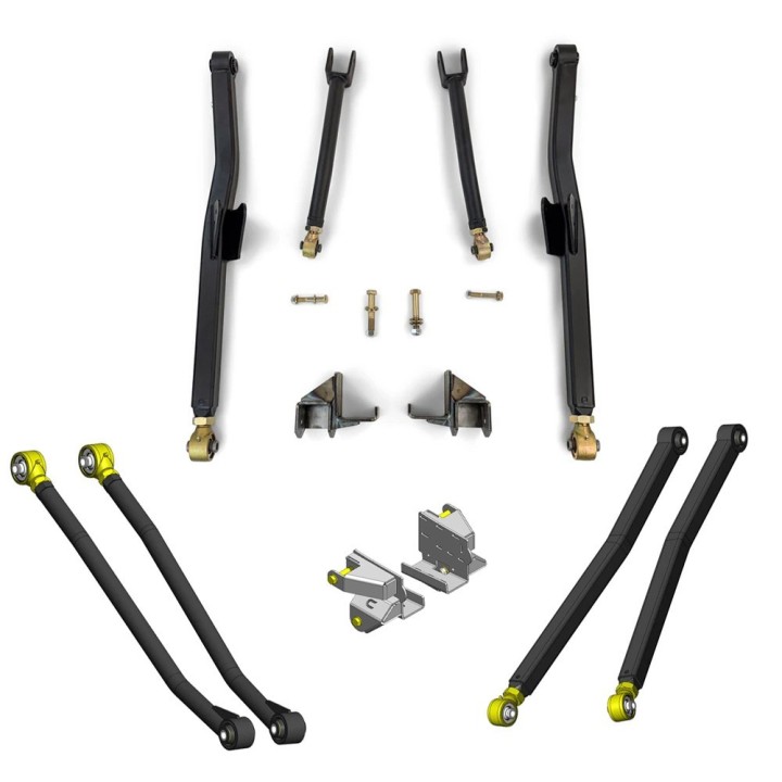 Zestaw wahaczy Long Arm Clayton Premium Lift 0-6"