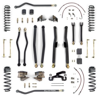 Zestaw zawieszenia Long Arm Clayton Premium Lift 2,5"
