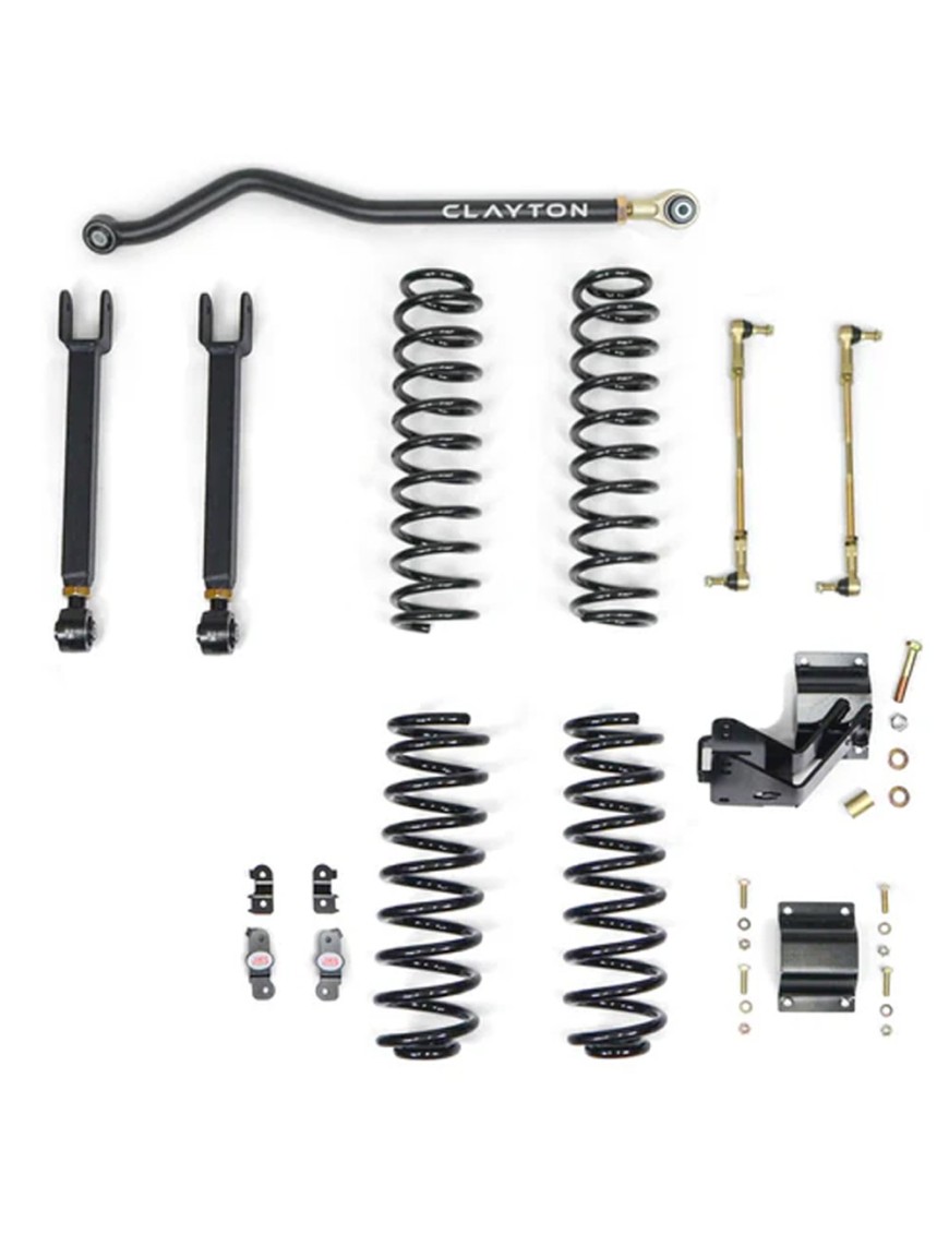 Zestaw zawieszenia Ride Right+ Clayton Lift 3,5"