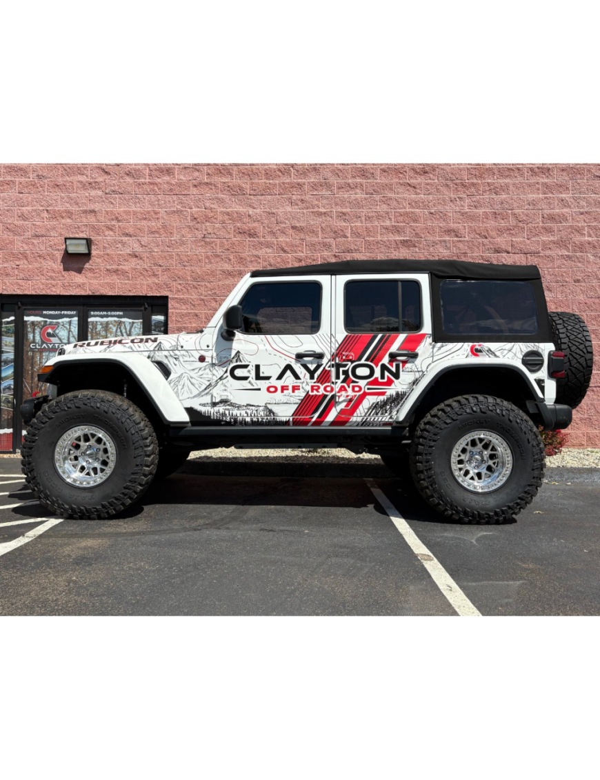 Zestaw zawieszenia Long Arm Clayton Premium Lift 3,5-4,5"