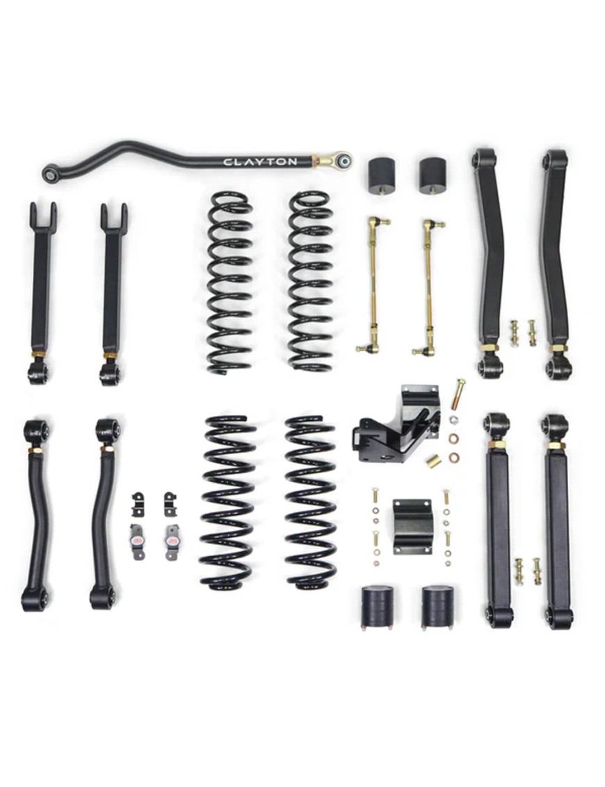 Zestaw zawieszenia Overland+ Clayton Lift 4,5"