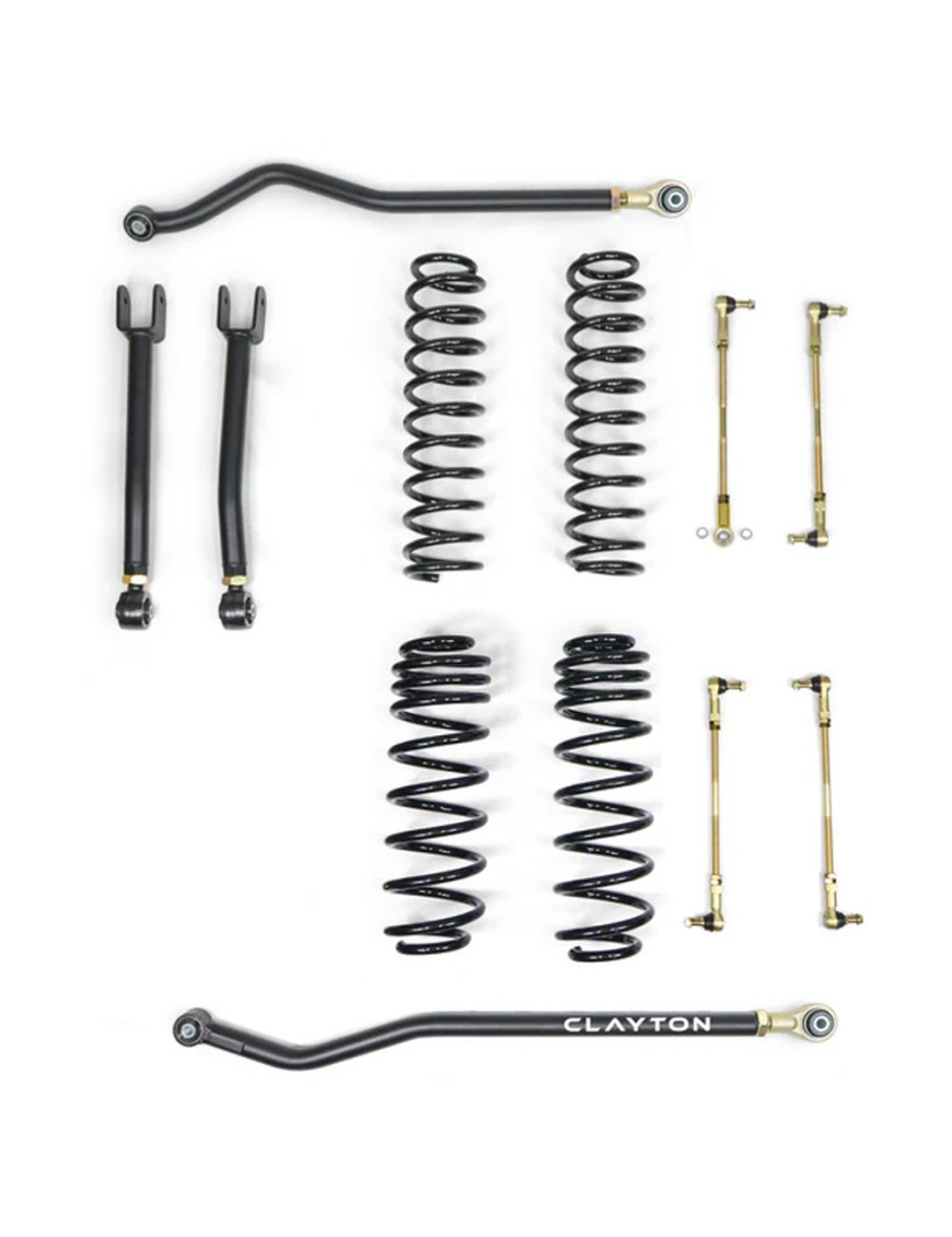 Zestaw zawieszenia Ride Right+ Clayton Lift 1" 392