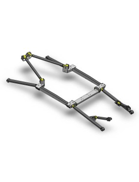 Zestaw Wahaczy Long Arm z kołyską Pocket Style Clayton Lift 4-8"