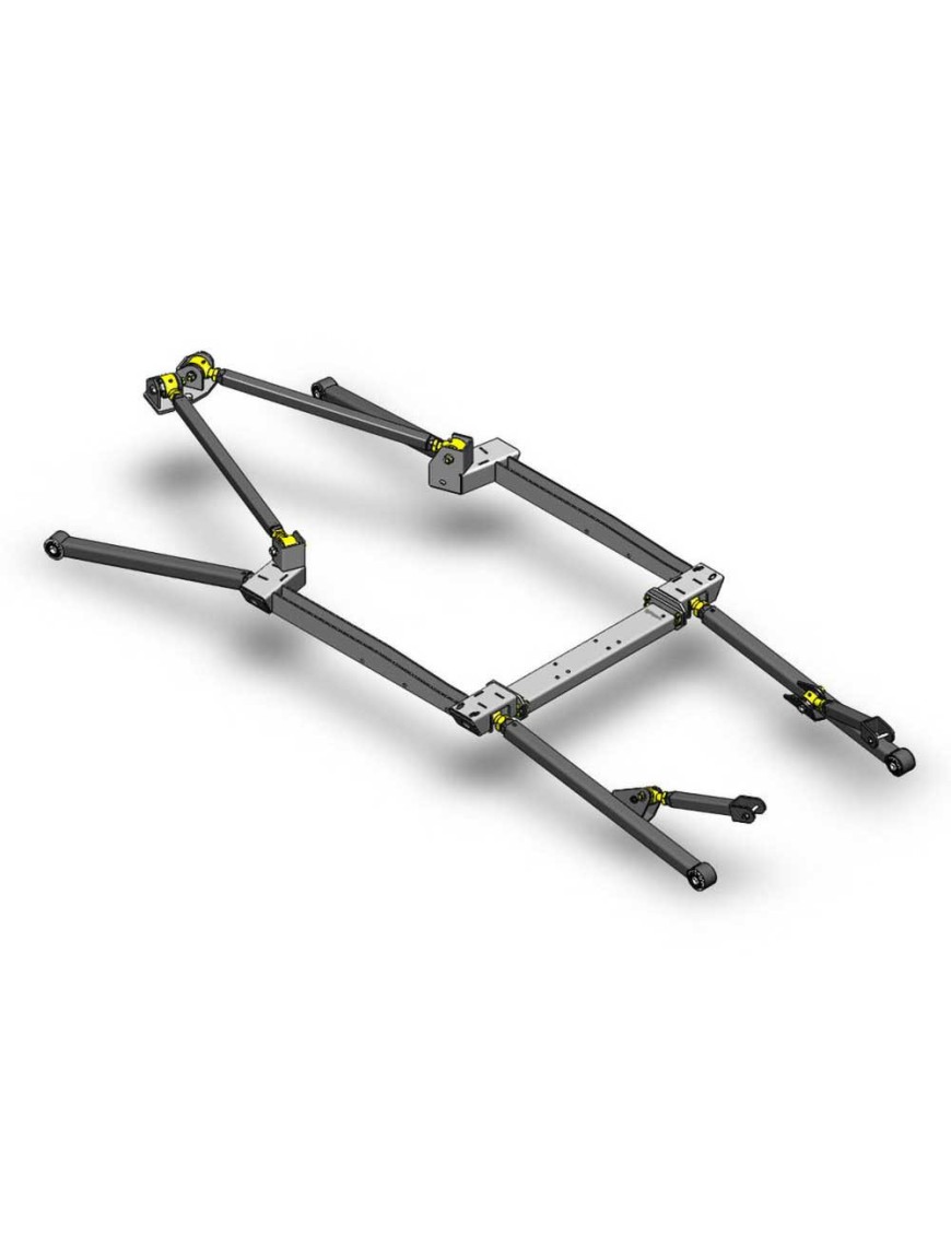 Zestaw Wahaczy Long Arm z kołyską Pocket Style Clayton Lift 4-8"
