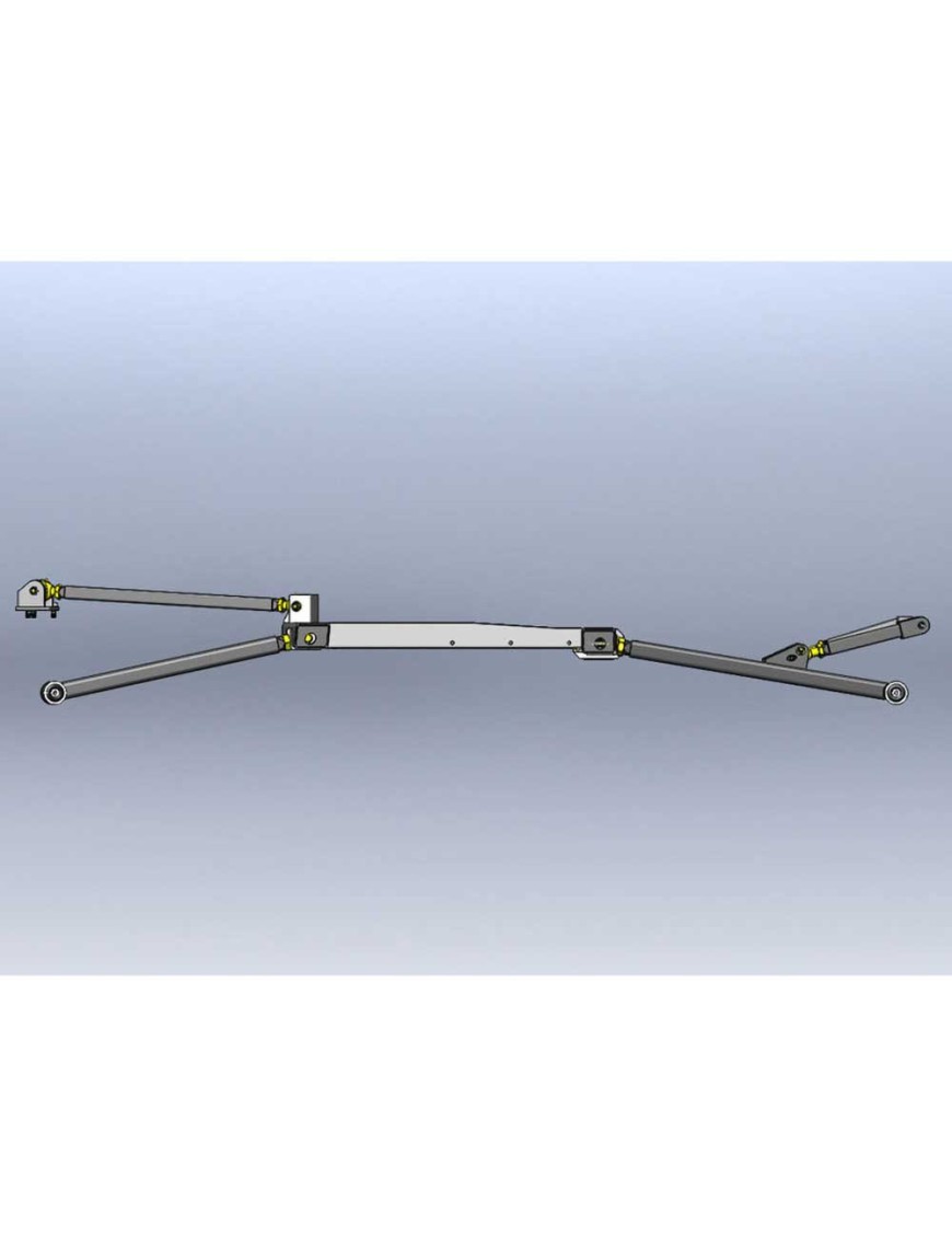 Zestaw Wahaczy Long Arm z kołyską Pocket Style Clayton Lift 4-8"