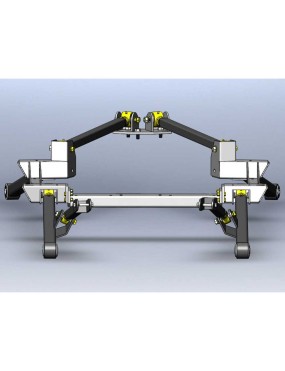 Zestaw Wahaczy Long Arm z kołyską Pocket Style Clayton Lift 4-8"