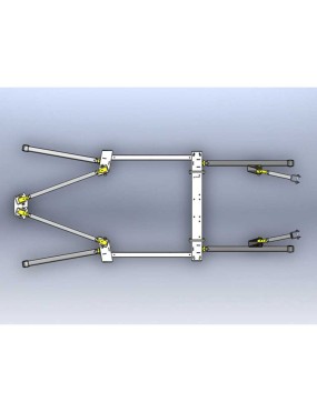Zestaw Wahaczy Long Arm z kołyską Pocket Style Clayton Lift 4-8"