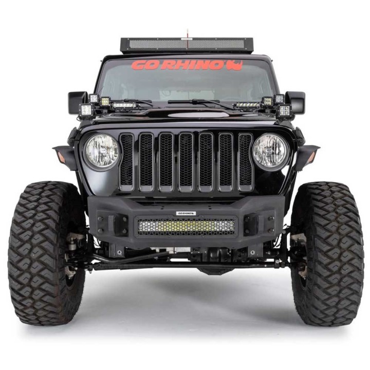 Zderzak stubby przód Go Rhino Rockline - ujęcie 3