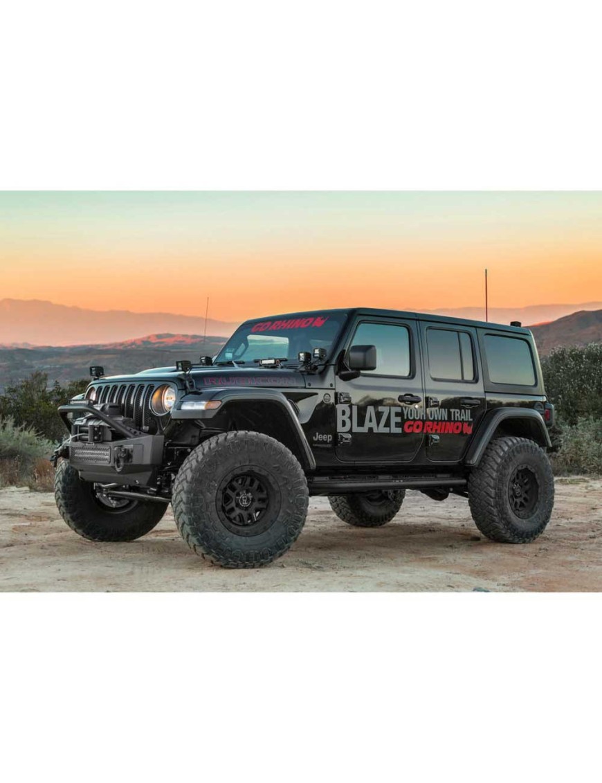 Zderzak stubby przód z bull barem Go Rhino Rockline