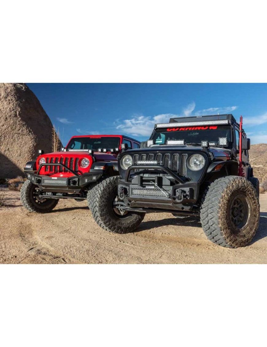 Zderzak stubby przód z bull barem Go Rhino Rockline