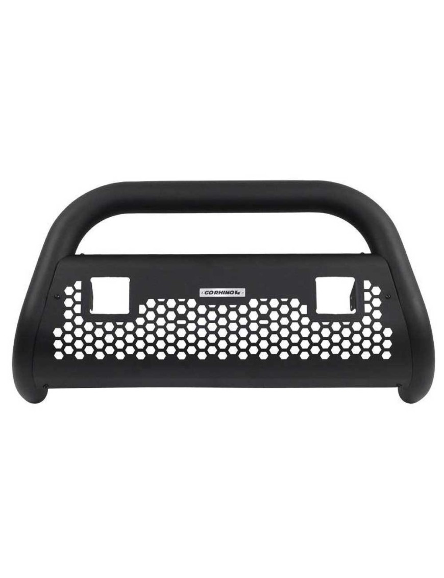 Bull bar z otworami na lampy LED cube Go Rhino RC2