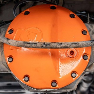 Osłona dyferencjału tył pomarańczowa Agile Offroad - ujęcie 2