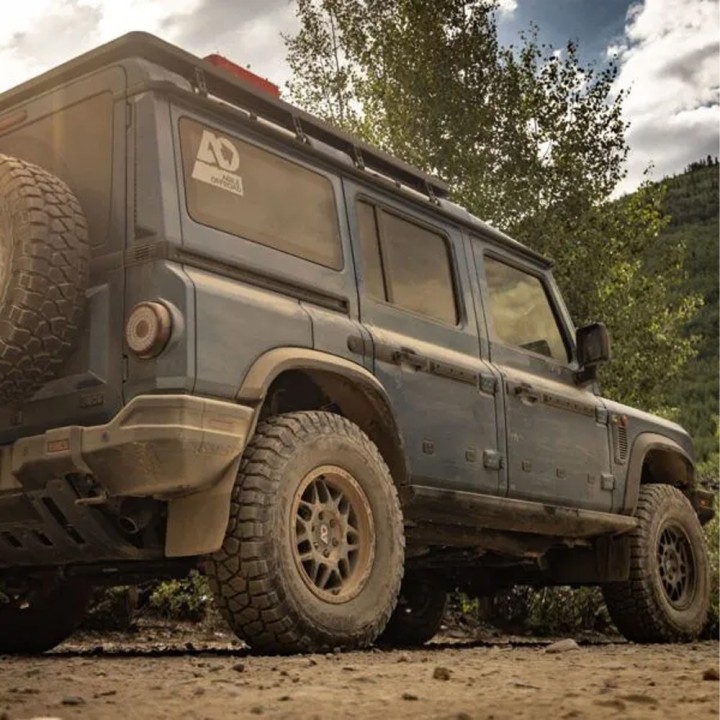 Progi, stopnie boczne rock sliders Agile Offroad - ujęcie 8