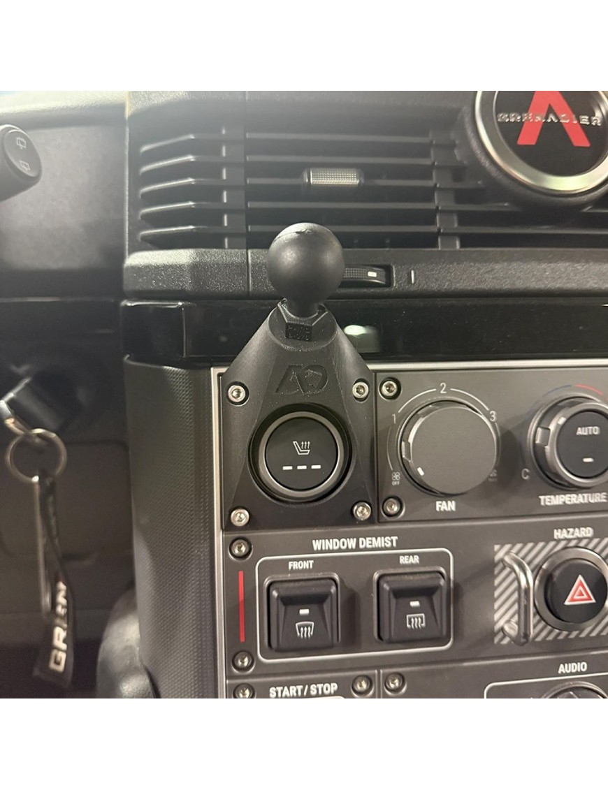 Uchwyt montażowy do telefonu z kulą Agile Offroad - ujęcie 2
