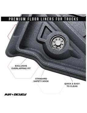 Dywaniki na podłogę przód i tył Air Design Crew Cab