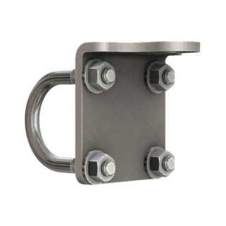 Mocowanie amortyzatora skrętu wygięte do drążka kierowniczego Barnes 4WD 1-1/2" - ujęcie 2