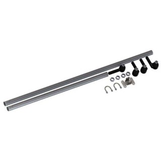 Zestaw drążków kierowniczych aluminiowych heavy duty 1-Ton Barnes 4WD Lift 0-6"