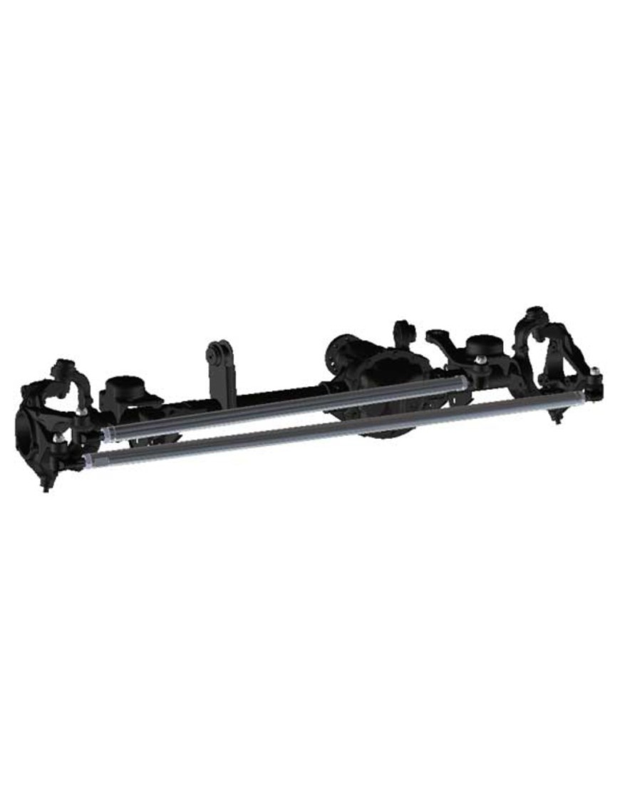 Wzmocniony aluminiowy drążek kierowniczy 1-Ton Barnes 4WD 0-6"