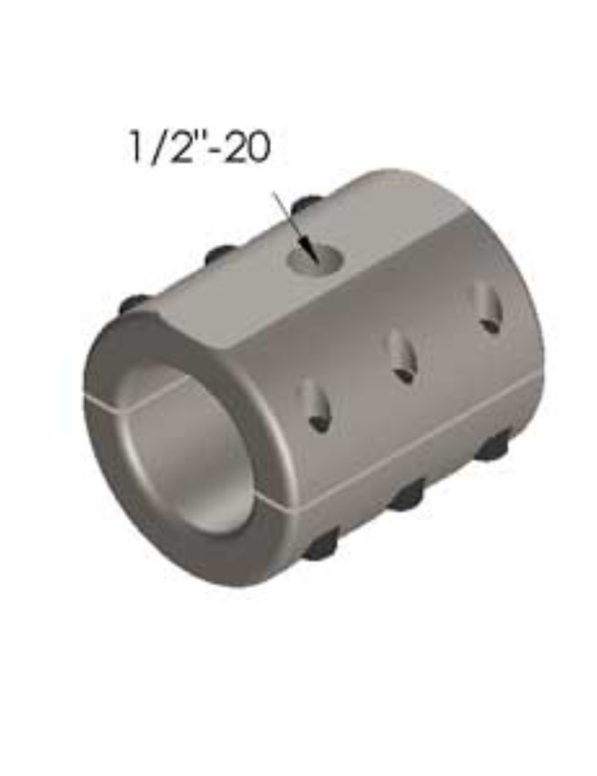 Mocowanie amortyzatora skrętu do drążka kierowniczego Barnes 4WD 1-1/2"