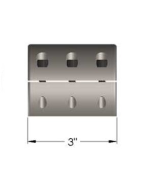 Mocowanie amortyzatora skrętu do drążka kierowniczego Barnes 4WD 1-1/2"
