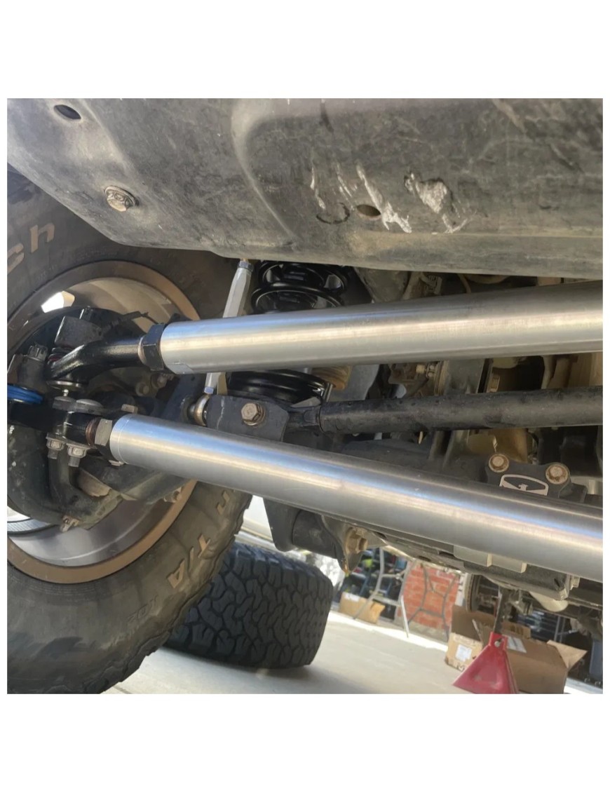 Zestaw drążków kierowniczych aluminiowych heavy duty Barnes 4WD Lift 0-4" Rubicon