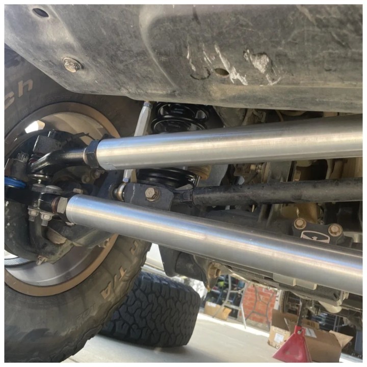 Zestaw drążków kierowniczych aluminiowych heavy duty Barnes 4WD Lift 0-4" Rubicon - ujęcie 4
