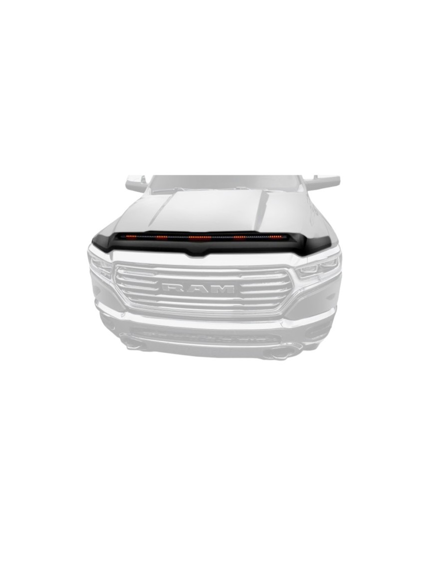 Listwa z lampami obrysowymi LED amber Husky Liners Aeroskin Lightshield Pro