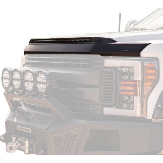 Listwa z lampami obrysowymi LED amber Husky Liners Aeroskin Lightshield Pro