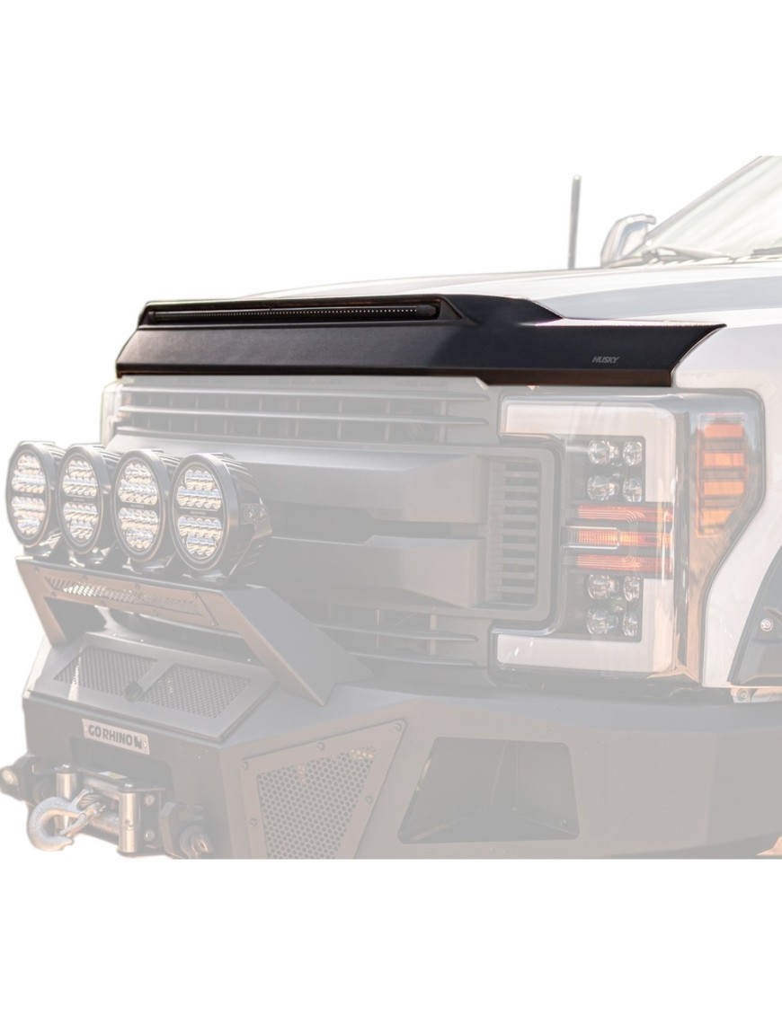 Listwa z lampami obrysowymi LED amber Husky Liners Aeroskin Lightshield Pro