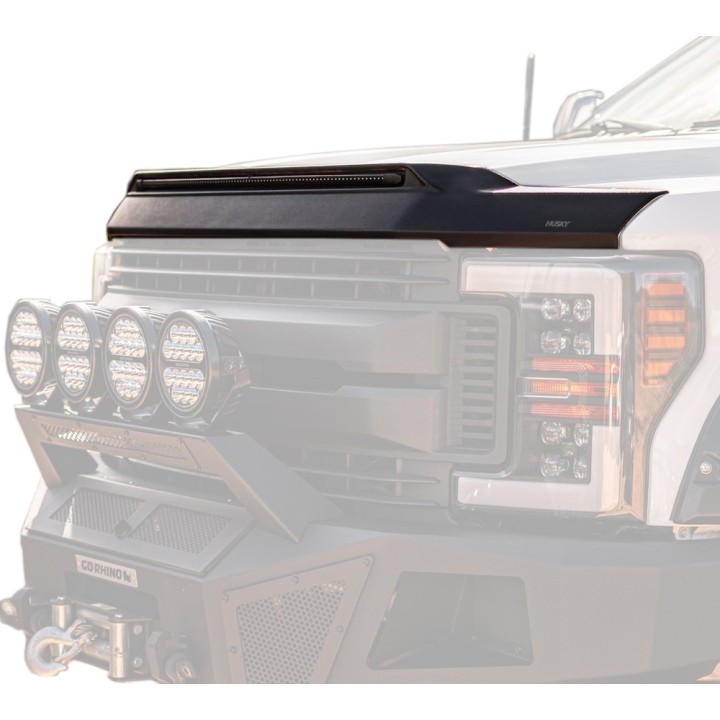 Listwa z lampami obrysowymi LED amber Husky Liners Aeroskin Lightshield Pro