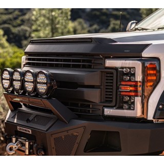 Listwa z lampami obrysowymi LED amber Husky Liners Aeroskin Lightshield Pro - ujęcie 2