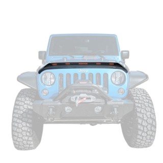 Listwa z lampami obrysowymi LED amber Husky Liners Aeroskin Lightshield Pro