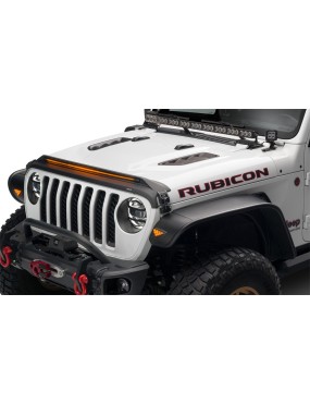 Listwa z lampami obrysowymi LED amber Husky Liners Aeroskin Lightshield Pro