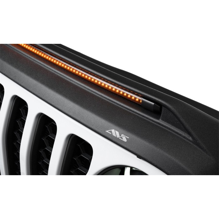 Listwa z lampami obrysowymi LED amber Husky Liners Aeroskin Lightshield Pro - ujęcie 7