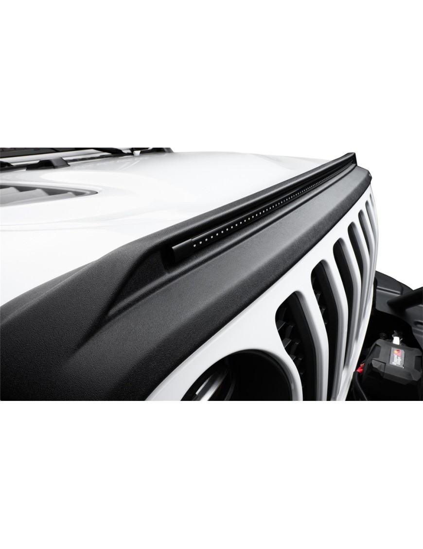 Listwa z lampami obrysowymi LED amber Husky Liners Aeroskin Lightshield Pro