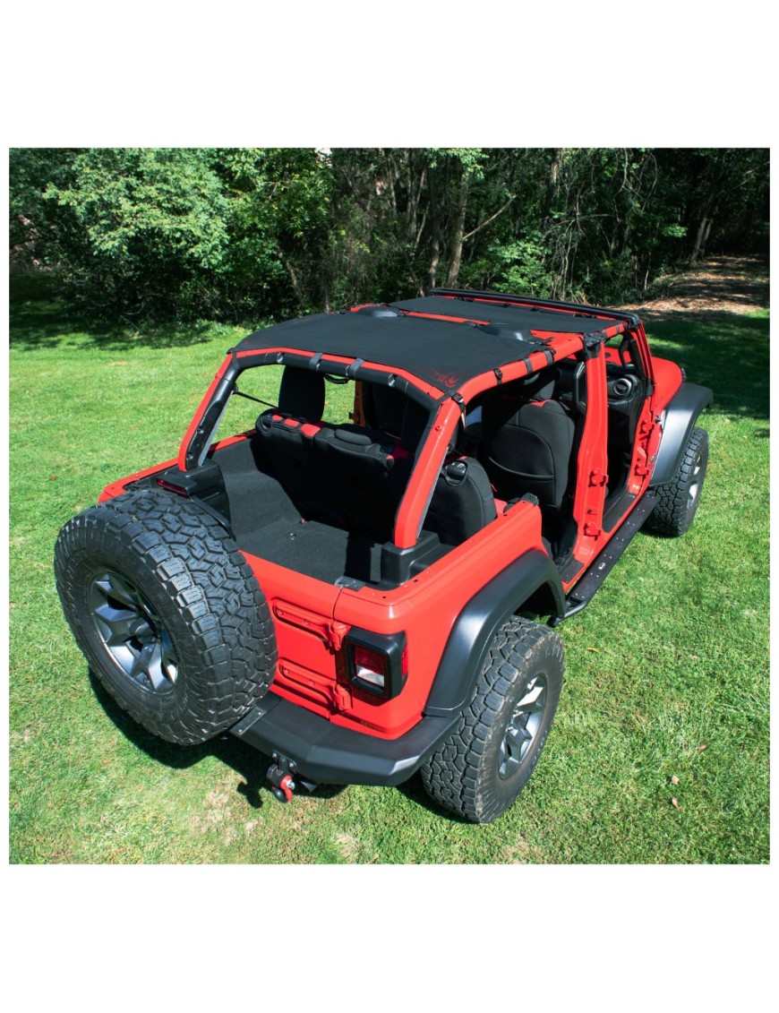 Mesh Bimini Top Plus z uchwytami do wsiadania MasterTop