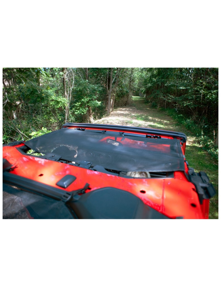 Mesh Bimini Top Plus z uchwytami do wsiadania MasterTop