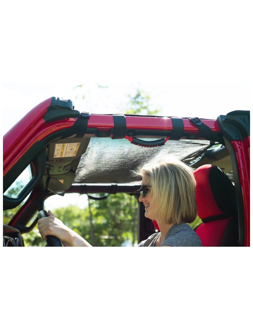 Mesh Bimini Top Plus z uchwytami do wsiadania MasterTop