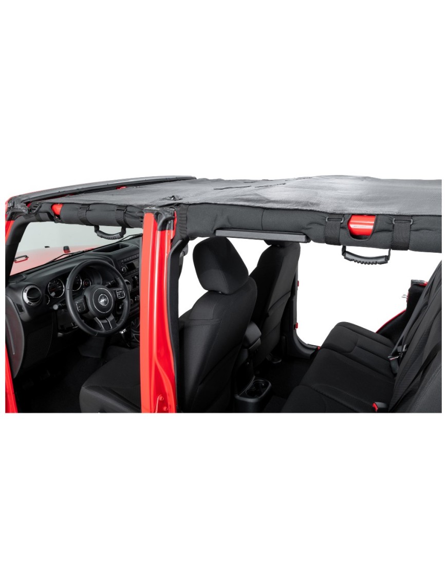Mesh Bimini Top Plus z uchwytami do wsiadania MasterTop