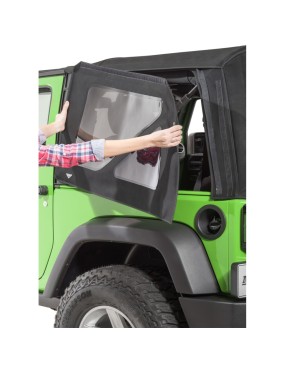 Zestaw szyb MasterTop do 07-09 JK Winyl Black Diamond