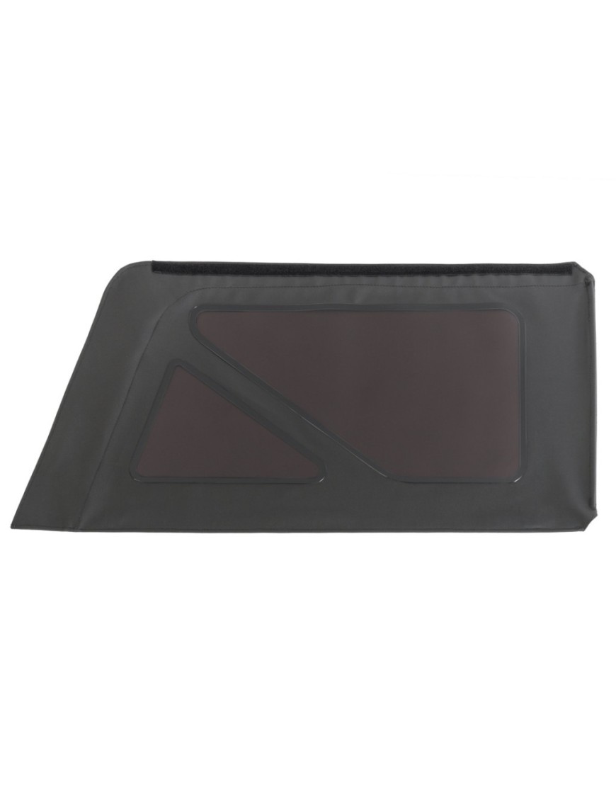 Tylna boczna szyba, strona pasażera MasterTop do 13-18 JK Czarny akrylowy twill