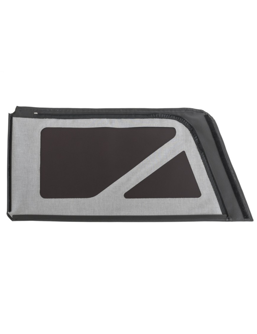 Tylna boczna szyba, strona kierowcy MasterTop do 13-18 JK Czarny akrylowy twill