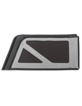 Tylna boczna szyba, strona pasażera MasterTop do 13-18 JK Czarny akrylowy twill