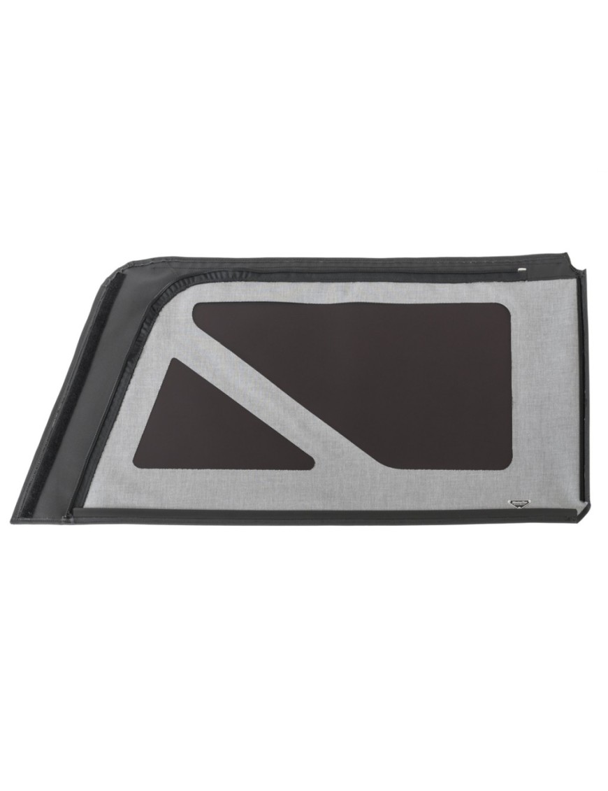 Tylna boczna szyba, strona pasażera MasterTop do 13-18 JK Czarny akrylowy twill